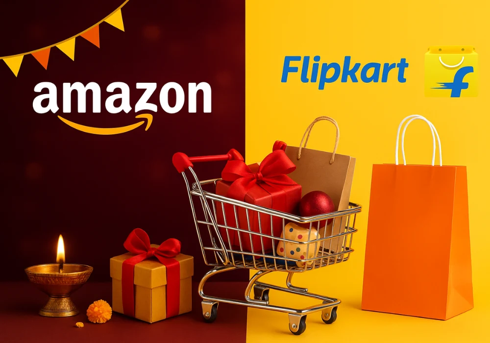 Amazon Flipkart मेगा सेल 2025: इन ट्रिक्स से पाएं बेस्ट डील्स, वरना होगा Out of Stock 1 Amazon Flipkart मेगा सेल 2025 में शॉपिंग कार्ट, गिफ्ट्स और ऑफर्स