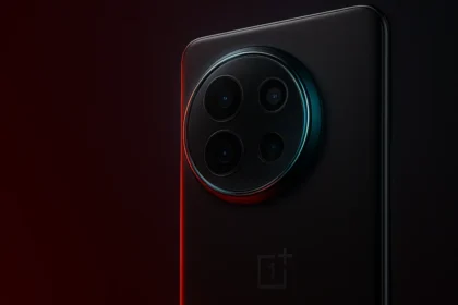 OnePlus 15 5G AI कैमरा और स्लिक डिजाइन का रेंडर