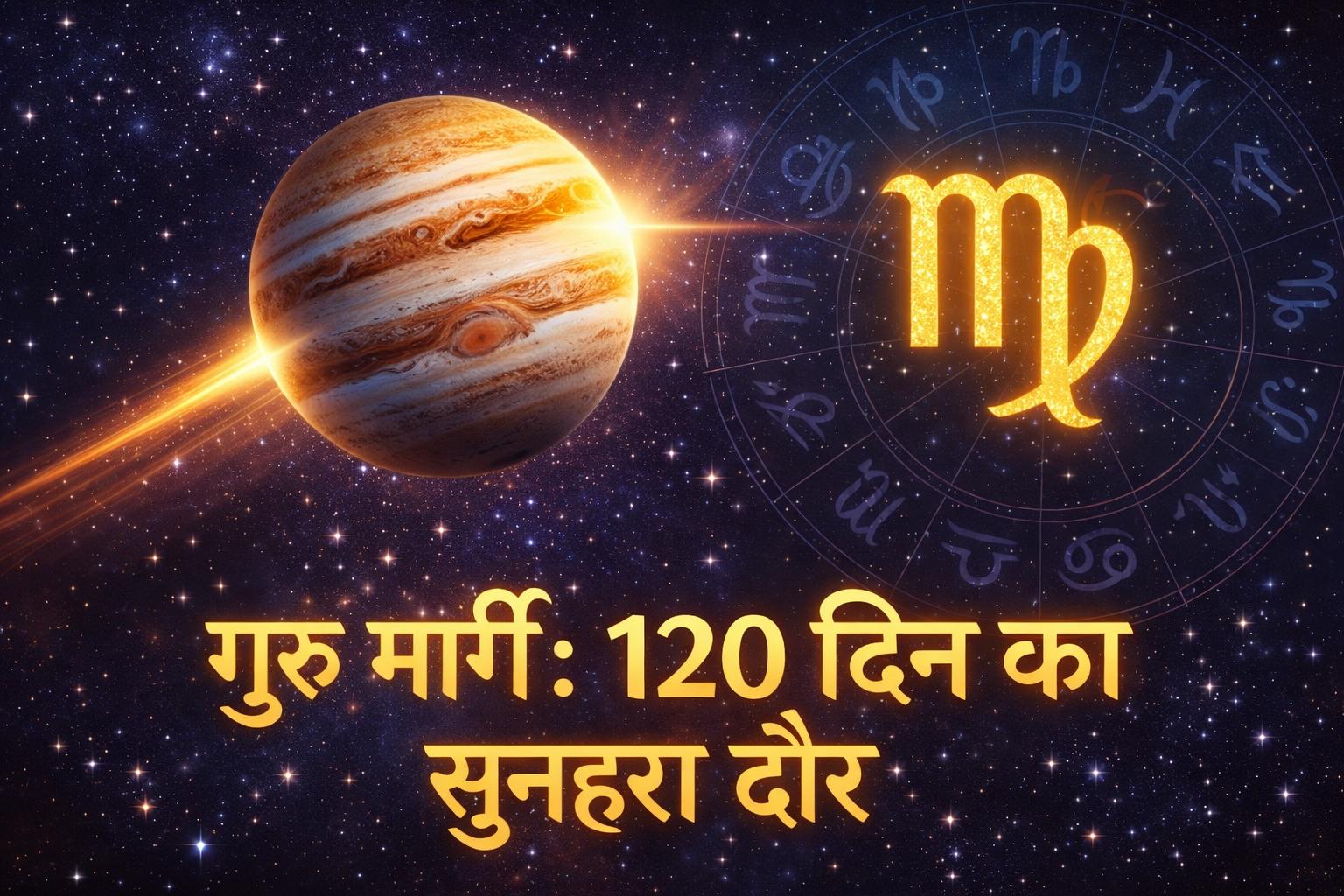 120 दिन बाद गुरु ने बदली चाल इन 3 राशियों की जिंदगी में आएगा भूचाल, जानें आप भी हैं इनमें?