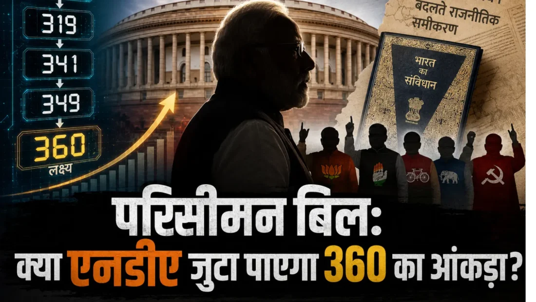 डीएमके, शरद पवार और बागी सांसदों से बदलेगा खेल? परिसीमन बिल पर सामने आया नया गणित 